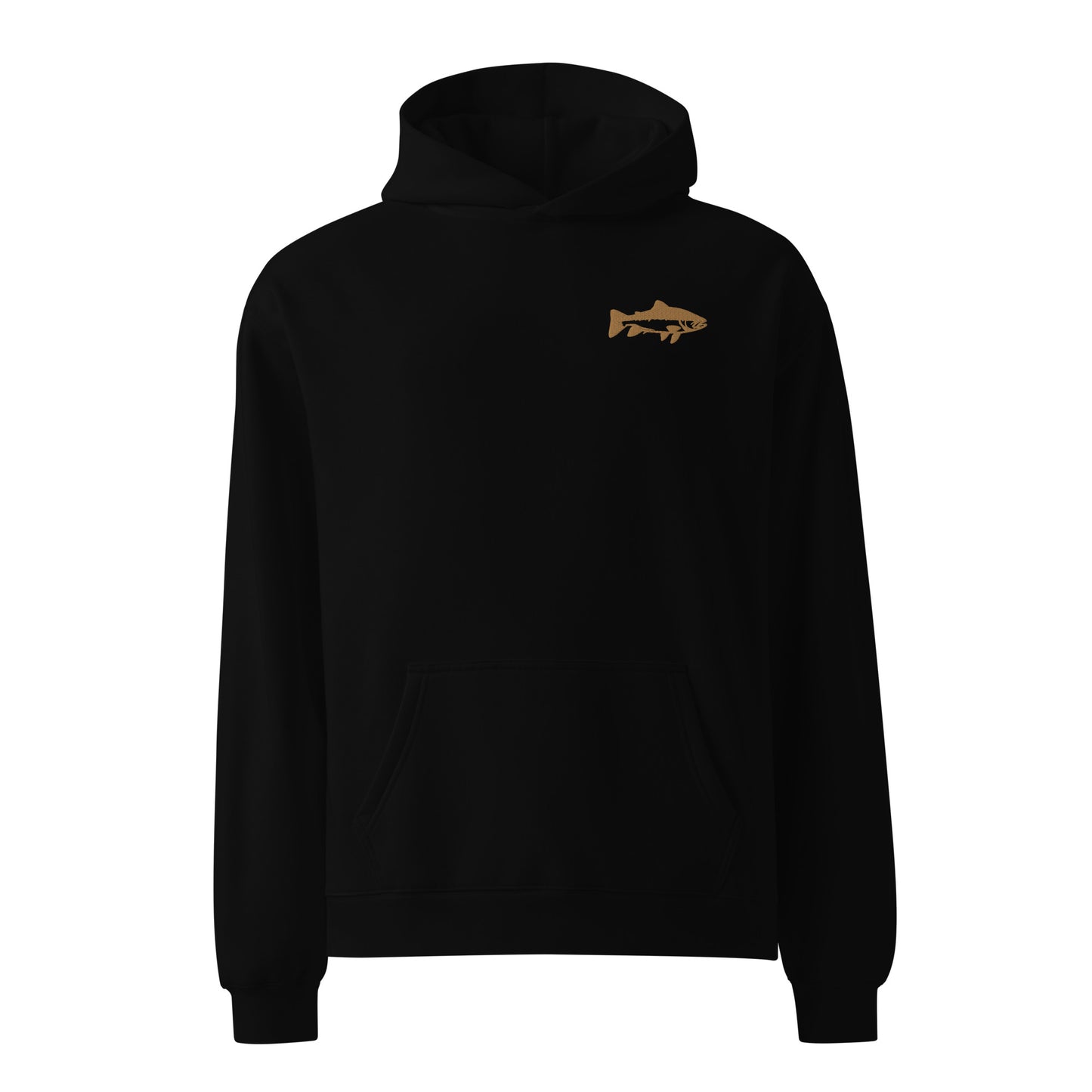 Embroidered Trout hoodie