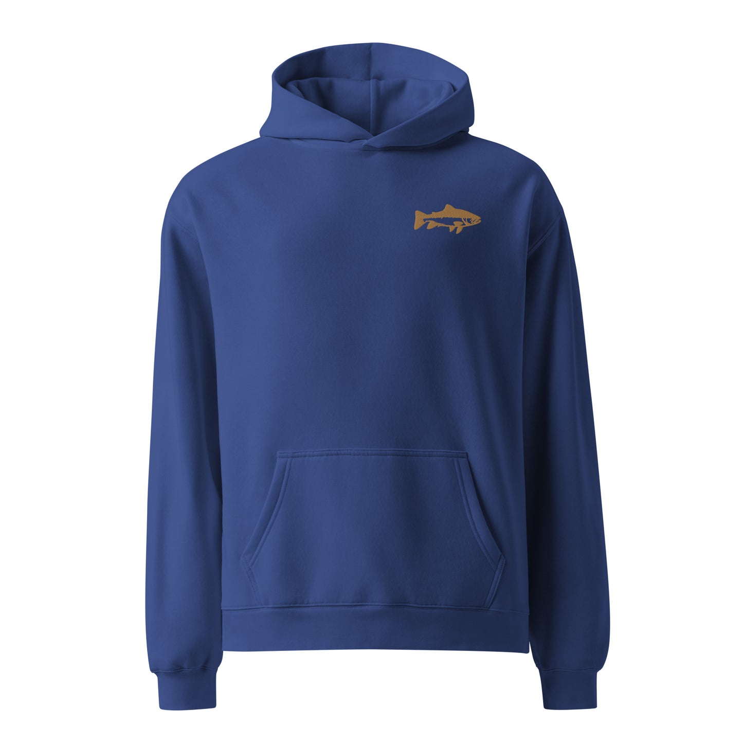 Embroidered Trout hoodie