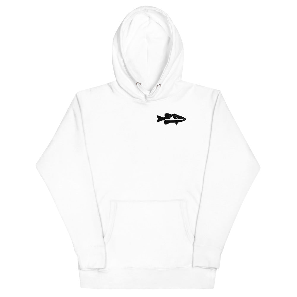 Kayak Bass Fishing Hoodie