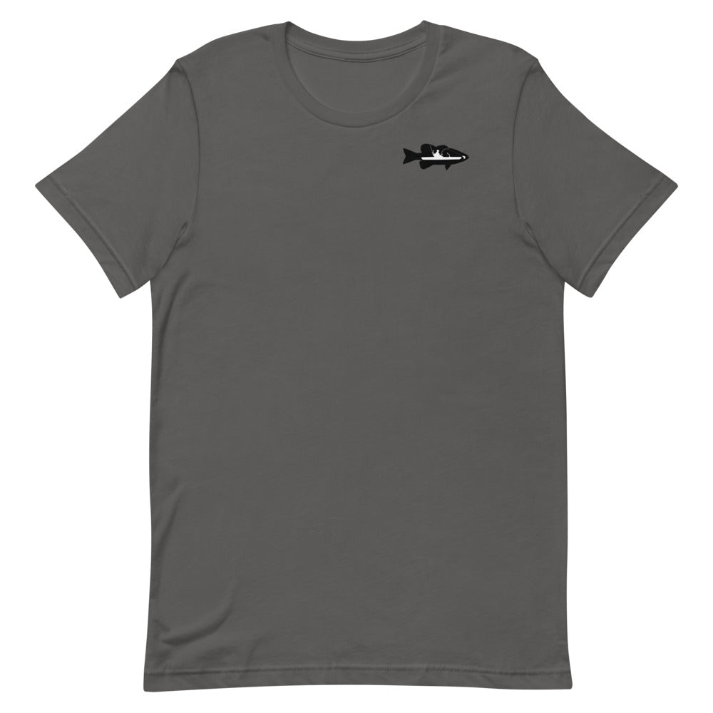 Kayak Bass Fishing Short-sleeve t-shirt