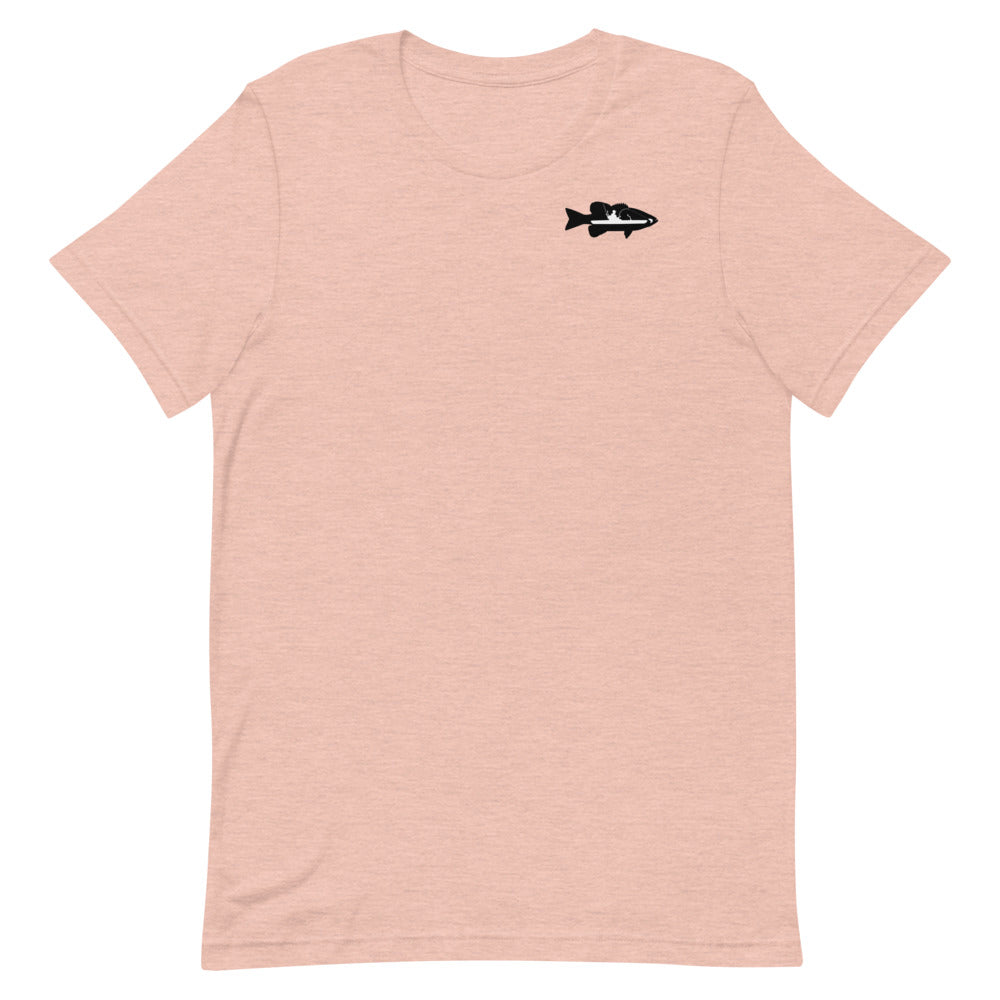 Kayak Bass Fishing Short-sleeve t-shirt