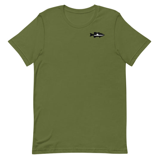 Kayak Bass Fishing Short-sleeve t-shirt